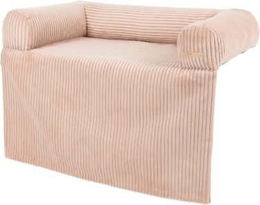 Ліжко для собак Velinda, м'яке собаче ліжко, диванчик для собак, захисна підстилка для дивана (рожевий, Cord)