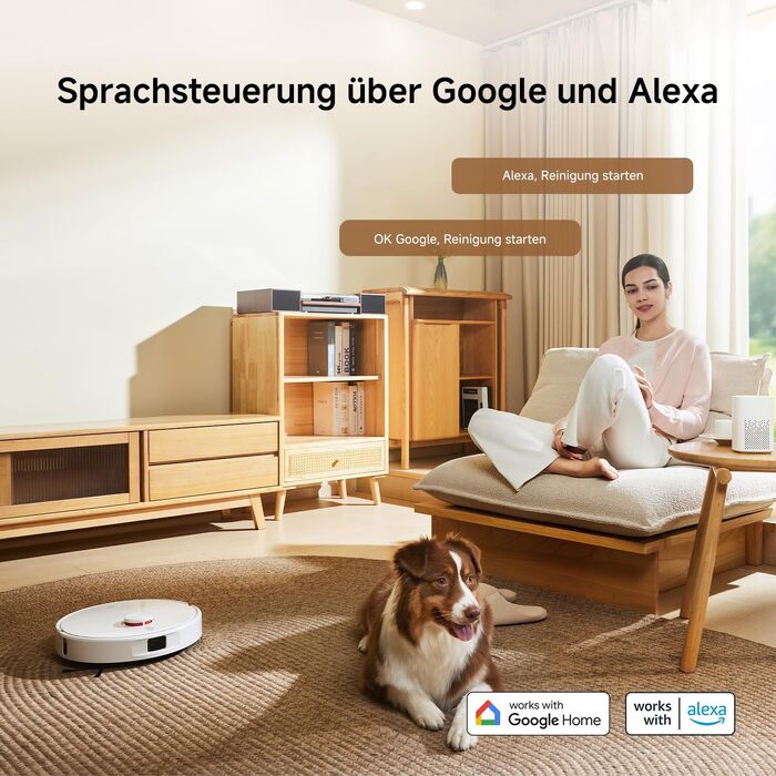 Робот-пилосос Xiaomi H50 (2026) з функцією вологого прибирання, потужність всмоктування 6000 Па, піднімаючі швабри
