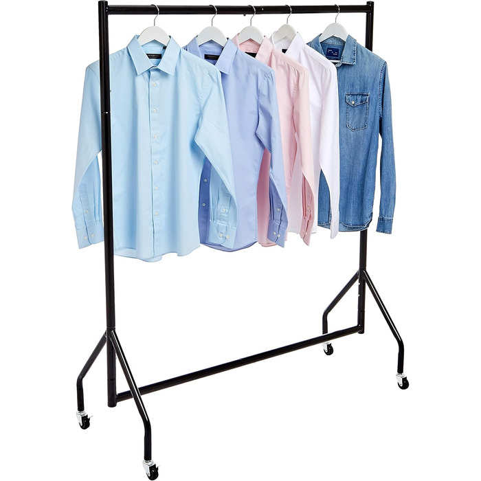 Amazon Basics Clothes Rack, Black (4 ft x 5 ft)