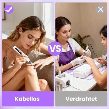 Електричний фрезер для нігтів 15 в 1: професійний набір для манікюру та педикюру, 35000 об/хв, для гелю та акрилу