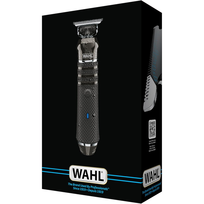 Триммер для бороди Wahl Pro Series High Visibility: акумуляторний, водонепроникний, набір для грумінгу, знімні насадки, литієво-іонний