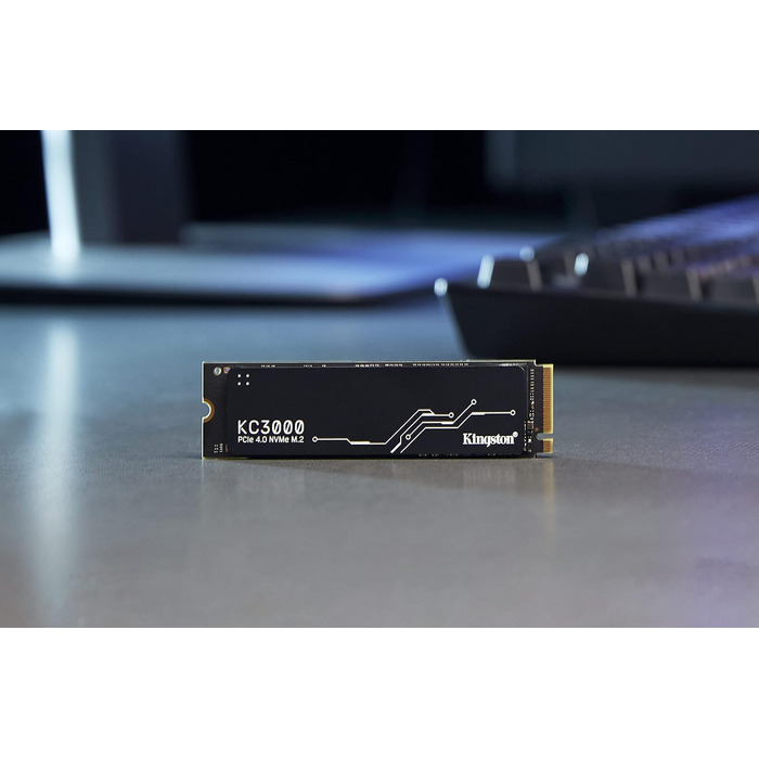 SSD Kingston KC3000 2TB PCIe 4.0 NVMe M.2 - Швидкий накопичувач для ПК та ноутбуків