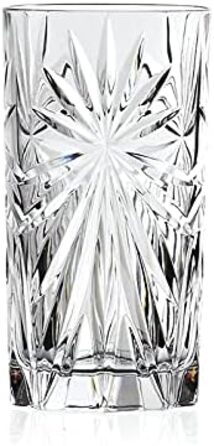 Набір з 6 келихів для шампанського/просекко RCR, 160 мл, кришталево-прозорі, стійкі до миття в посудомийній машині, для весілля/день народження