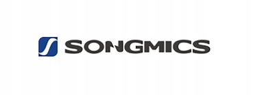Шкатулка для прикрас Songmics, бежева, шкіряна, багатоярусна, з дзеркалом