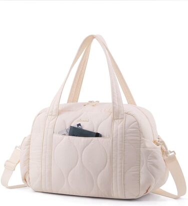 Спортивна сумка LOVEVOOK для жінок, 20L, водонепроникна, для подорожей та спортзалу (Beige)
