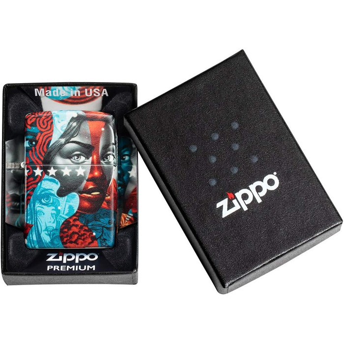 Запальничка Zippo Artist для дорослих, 540 Color, Tristan Eaton, універсальна