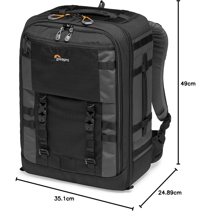Сумка-рюкзак Lowepro Pro Trekker для фотообладнання, чорно-сіра, LP37268-GRL (BP 450 AW II)