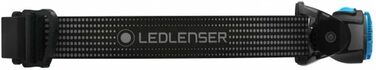 Налобний ліхтар Ledlenser MH3 LED 200 лм, фокус, 130 м, до 35 год, з батарейкою, чорний/синій, для туризму та спорту