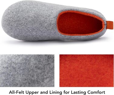 Жіночі халапи RockDove з повсті, двоколірні, сірий, 42 EU