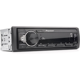 Автомагнітола Pioneer MVH-330DAB 1DIN з RDS, DAB+, USB, AUX, Bluetooth, компактна