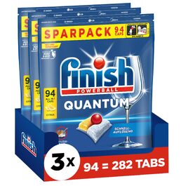 Таблетки для посудомийної машини Finish Ultimate Citrus, XXL упаковка, 276 шт. — максимальне очищення, розчинення жиру та блиск