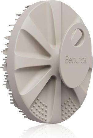 Силіконова мочалка для тіла Beautail, м'який скраб для чутливої шкіри, душова щітка, 1 шт. зірка