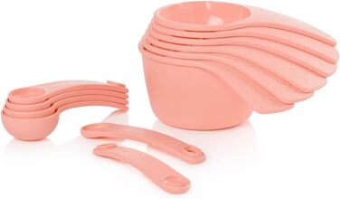 Tupperware Measuring Cups and Spoons Set in Sweet Morning (Large)