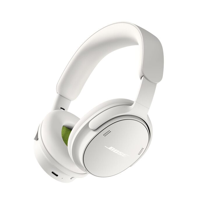 Бездротові навушники Bose QuietComfort (2-ге покоління) з активним шумозаглушенням, Over-Ear, мікрофоном та 360-градусним звуком, Smoke White