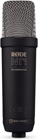 Мікрофон конденсаторний Rode NT-USB+ з гнучкою стійкою Keepdrum MS138 (чорний)