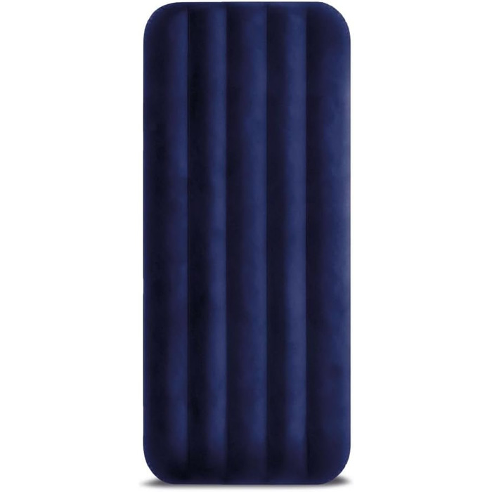 Надувний матрац Intex Classic Downy Blue Dura-Beam Twin, блакитний, 191 x 99 x 25 см