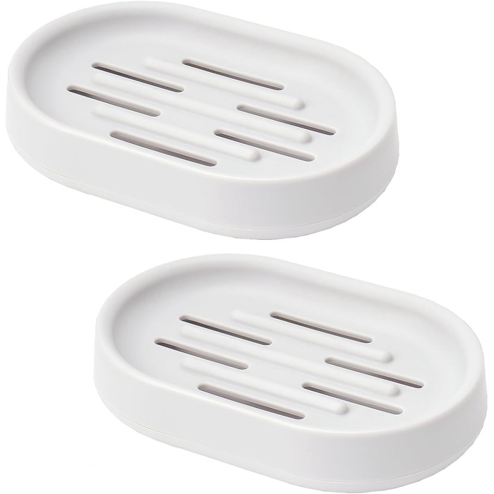 Набір мильниць Topsky 2 шт: практичні, для ванної та кухні, швидке просушування