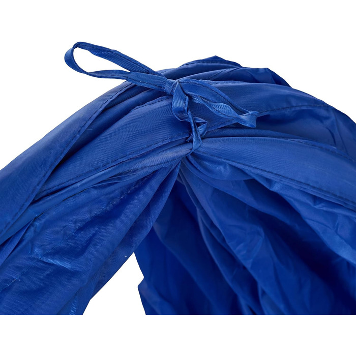 Набір для аджиліті для собак Relaxdays, 76 елементів, регульовані бар'єри, обруч, стійки для слалому, сумка, блакитний/помаранчевий