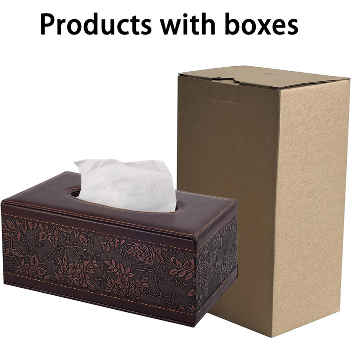 Скляна коробка для серветок прямокутної форми, вінтажний стиль, для ванної, авто, офісу