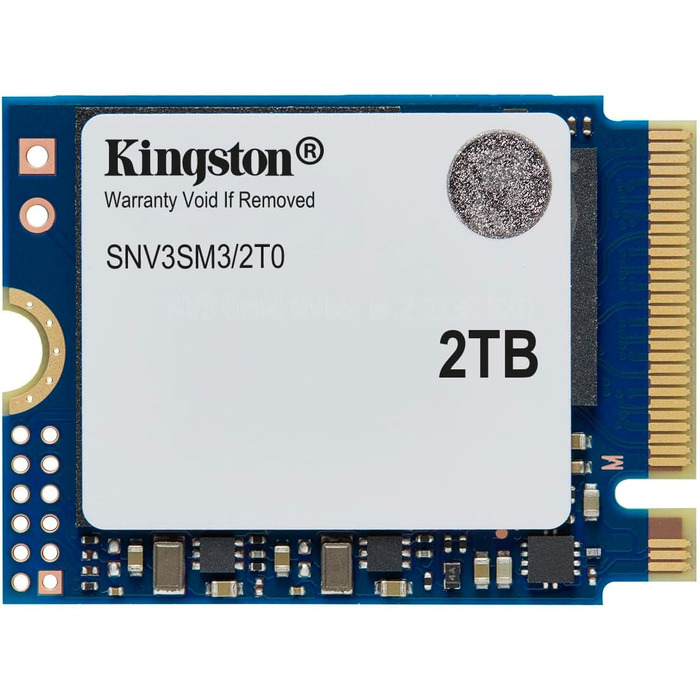 SSD Kingston NV3 NVMe PCIe 4.0 M.2 2TB (SNV3S/1000G) – внутрішній накопичувач