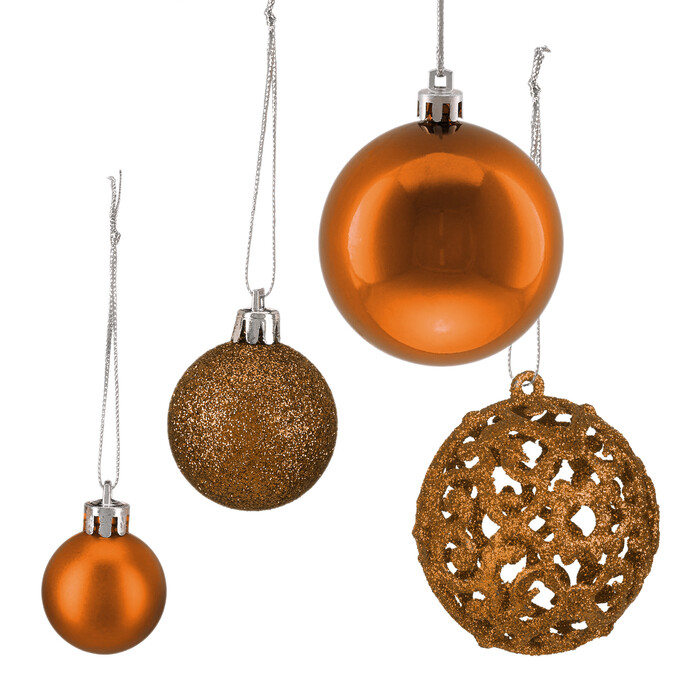 Relaxdays Set of 150 Christmas Baubles