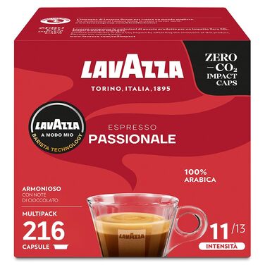 Кава в капсулах Lavazza A Modo Mio Passionale, 216 шт