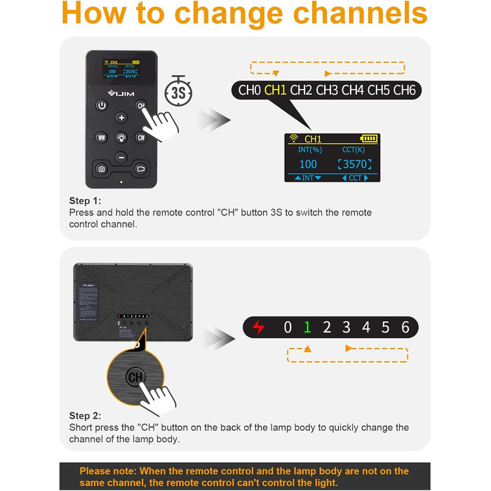 ULANZI K20 Key Light: LED панель для відеозйомки з дистанційним керуванням, 600 люмен, 10W, 2500K-9000K, для YouTube/Live Streaming