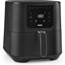 Фритюрниця-конвекційна піч Midnight Black 5.5 л | 1800 Вт, 7 програм | Без жиру, з цифровим дисплеєм