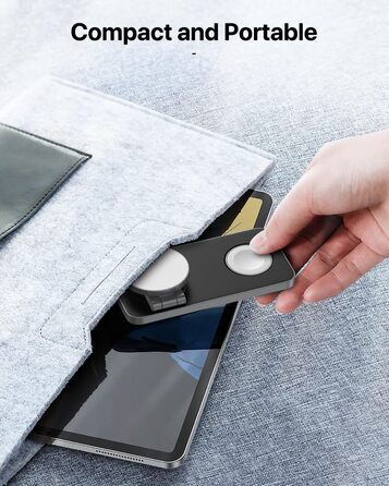 Бездротовий зарядний пристрій 3-в-1 MagSafe для iPhone, Apple Watch та AirPods Pro (Монохромний)