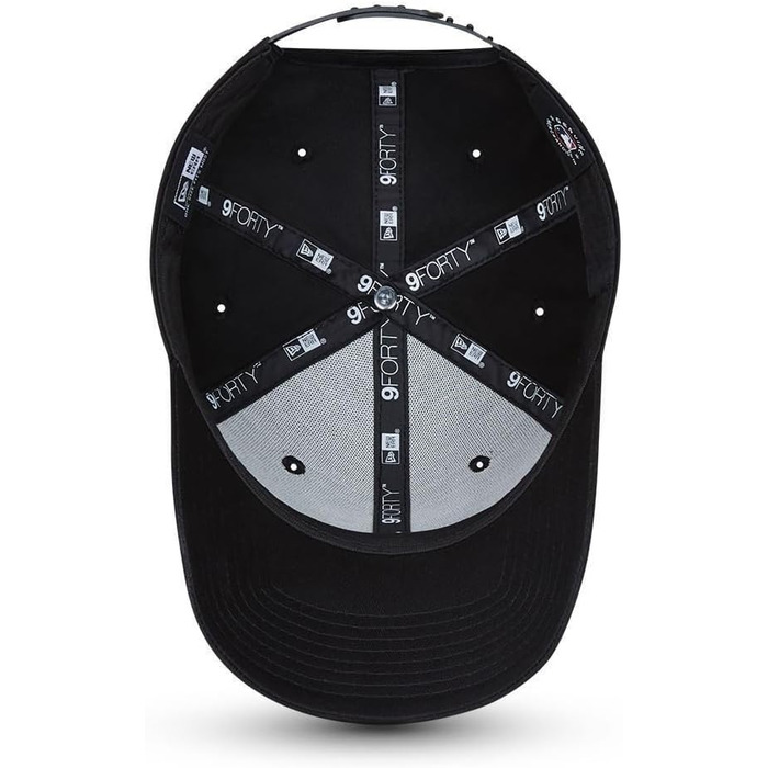 Кепка New Era Milwaukee Bucks 9Forty Snapback чорного кольору, універсальний розмір