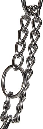 Нашийник для собак TRIXIE Zug-Stopp, розмір XL, обхват 65 см, хром, для великих собак