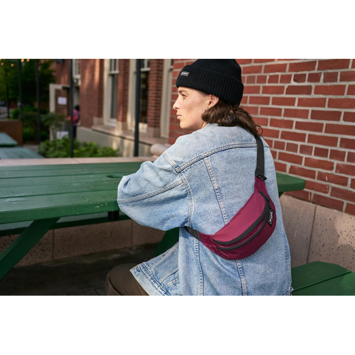 Dakine Classic Hip Pack: поясна сумка на пояс з 2 відділеннями на блискавці, кишеня для сонцезахисних окулярів, унісекс, чорний