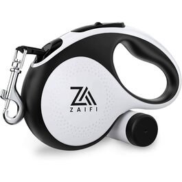 Висувна поводок для собак, 360°, 5 м міцного нейлону з гальмом однією рукою та фіксатором для тренувань та прогулянок, підходить для собак будь-якого розміру