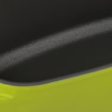 Relaxdays Green Roasting Pan with Glass Lid