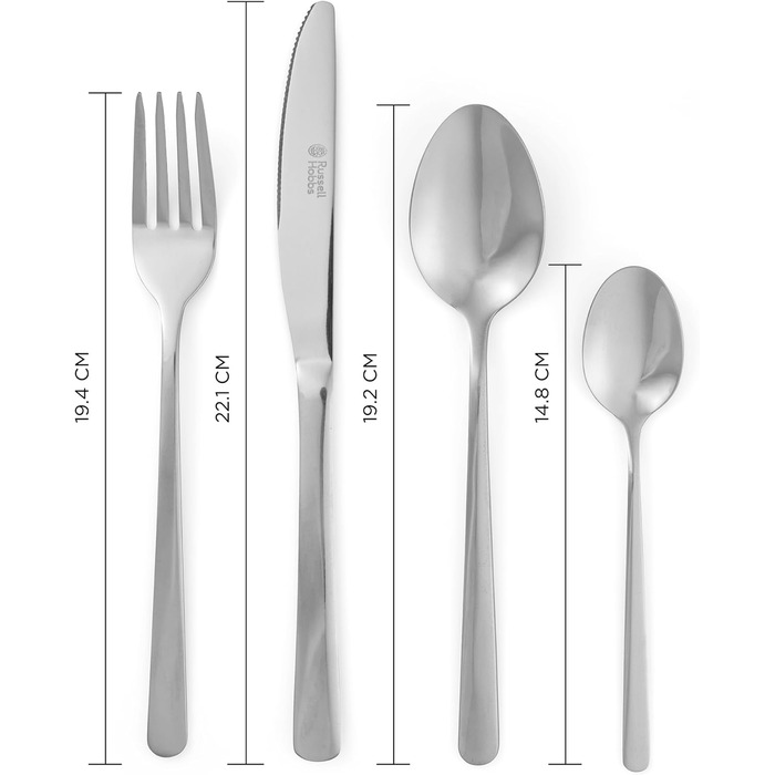 Набір столових приборів Russell Hobbs Vienna 16 предметів з нержавіючої сталі (4 персони)