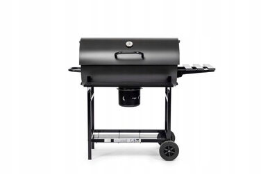 Вугільний гриль-бочка Activa Mastercook із чавунною решіткою, 71 x 35 см - 11260