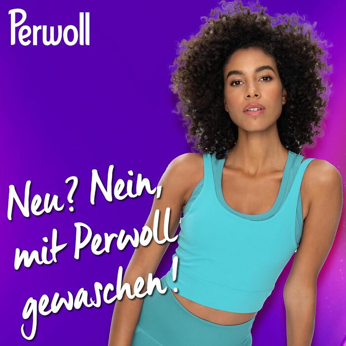 Рідкий засіб для прання спортивного одягу Perwoll Sport, для функціональної тканини, видаляє запахи та зберігає еластичність, 1.35 л (набір 4 шт)