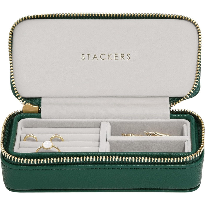 Скринниця Stackers – Schmuckkästchen, середнього розміру, колір: зелений ліс
