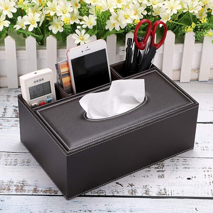 Cosmetic Tissue Dispenser BSTKEY (Brown)