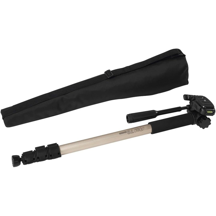 Штатив Hama Star 78 Mono 176 -3D, Champagner: легкий, для початківців, 61-176 см