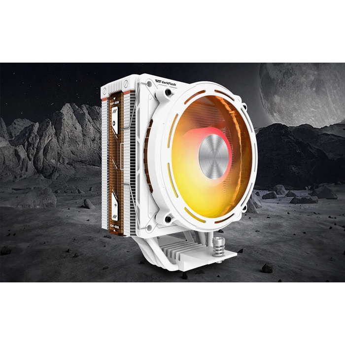 Активне охолодження для процесора DarkFlash E400 White