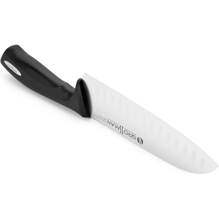 Ніж кухонний Grossman 110EP Santoku, 29 см, сталь, ергономічна ручка
