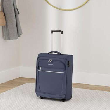 Чемодан-валіза Travelite Marine 52 см, 39 літрів: легкий, з замком, для ручної поклажі