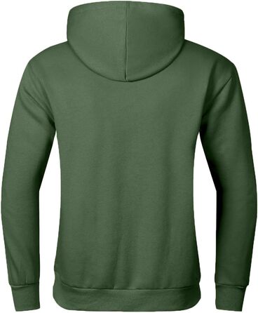 Чоловіча тепла зимова худі JMIERR з капюшоном та кишенями, бавовняний прогулянковий світшот на шнурку, колір B Зелений, розмір 5XL