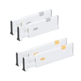 Relaxdays 4-Piece Drawer Divider Set