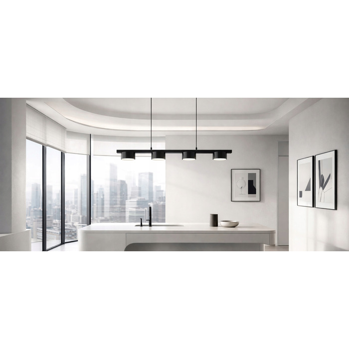 Стеля LED-світильник LEDLUX на 4 цоколі GX53