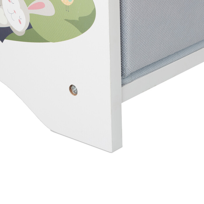 Relaxdays Children's Shelf with 4 Fabric Boxes