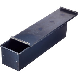 Форма для випічки Pentole Agnelli з кришкою, блакитна сталь, 40×10 см