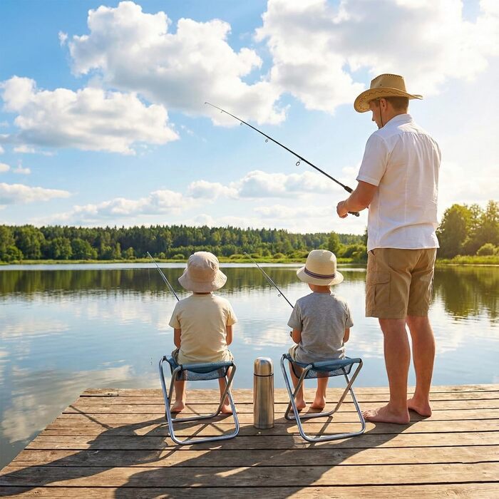 Складаний туристичний стільчик для кемпінгу та відпочинку, блакитний. Легкий, компактний, для риболовлі, пікніків та подорожей. Розміри: 33x36x40 см