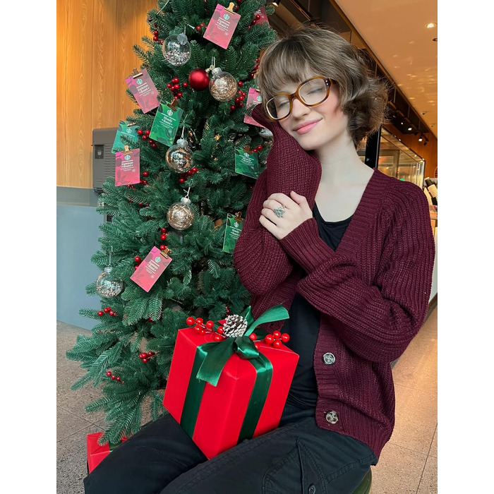 Жіноча кофта-кардиган Hotouch з короткими рукавами, V-подібний виріз, ґудзики, відкритий фасон, елегантна повсякденна сорочка-світшот, верхня сорочка, бордовий колір